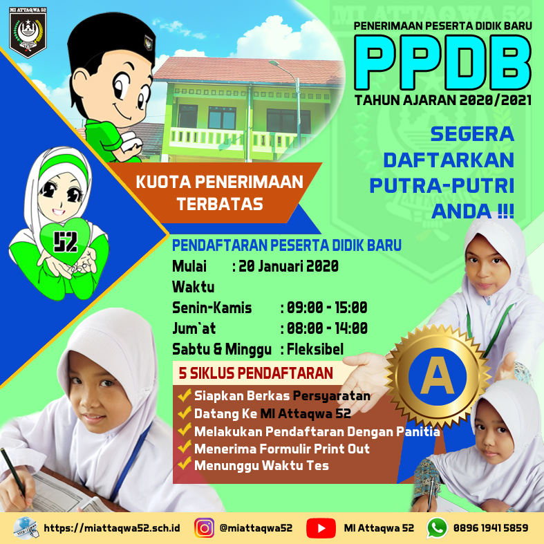 Pendaftaran Peserta Didik Baru 2020/2021