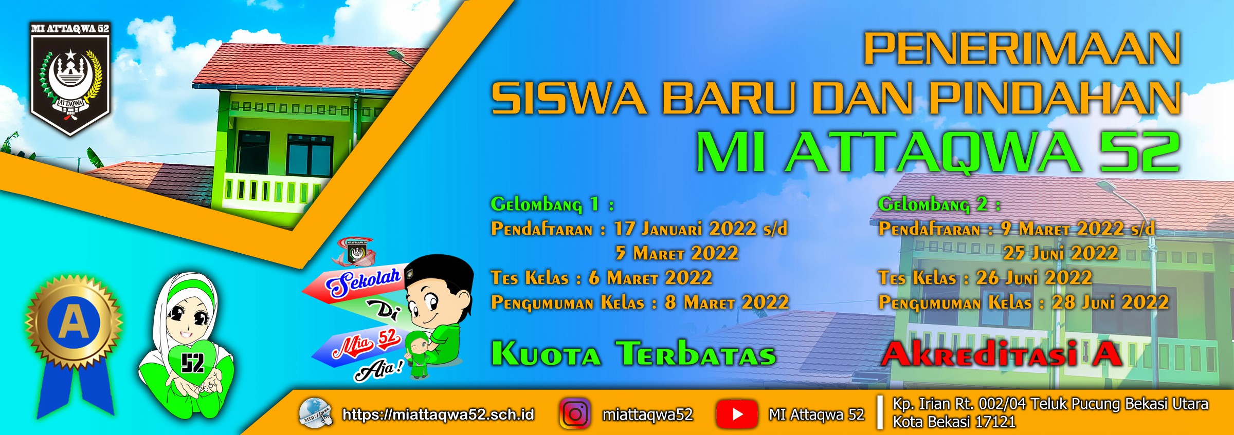 Pendaftaran Siswa Baru TP. 2022-2023